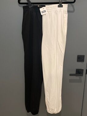 Black and White Pants